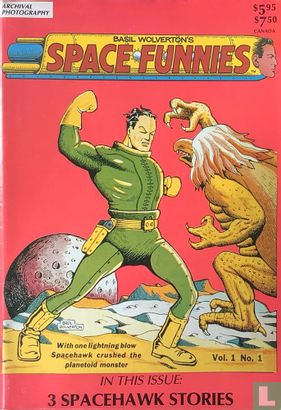 Basil Wolverton's Space Funnies - Afbeelding 1