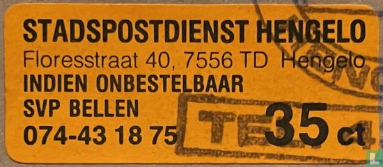 Service postal de la ville Hengelo