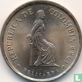 Kolumbien 5 Peso 1988 (Typ 1) - Bild 1