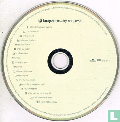 Boyzone ... by Request - Afbeelding 3