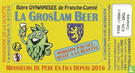 La groslam beer - Image 1
