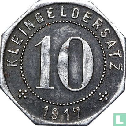 Tübingen 10 pfennig 1917 (iron - type 2) - Image 1