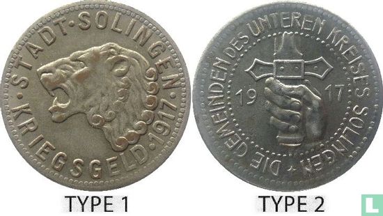 Solingen 50 pfennige 1917 (iron - type 1) - Image 3