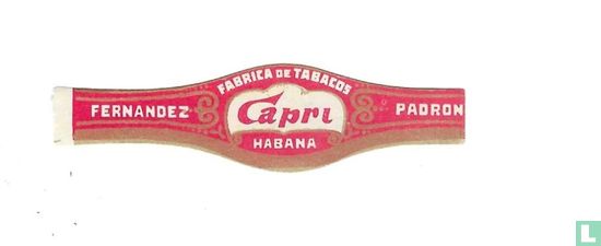 Capri Fabrica de Tabacos Habana - Padron - Fernandez - Image 1