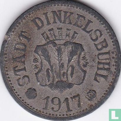 Dinkelsbühl 50 pfennig 1917 - Afbeelding 1