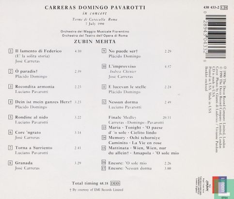 Carreras Domingo Pavarotti in concert - Image 2