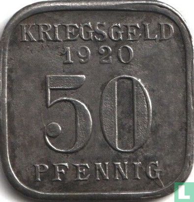 Mülheim 50 pfennig 1920 (type 1) - Afbeelding 1