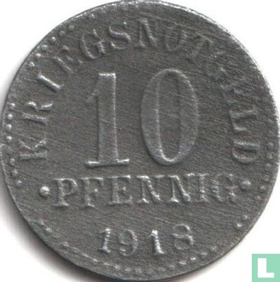 Brunswijk 10 pfennig 1918 (zink) - Afbeelding 1