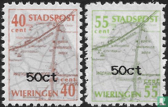 Map with print