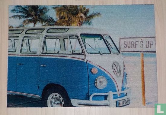 VW T1 Bus 'Surf's Up' Deurmat - Image 1