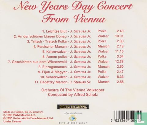 New Years Day Concert from Vienna - Afbeelding 2