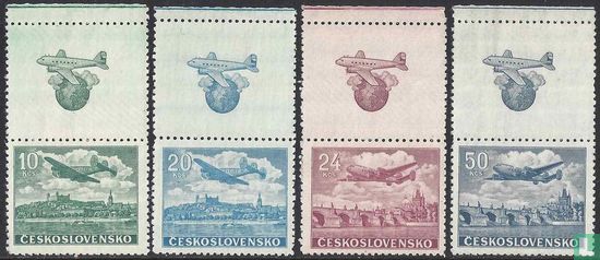 Airmail stamps