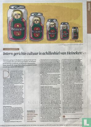 Intern gerichte cultuur is achilleshiel van Heineken - Image 2