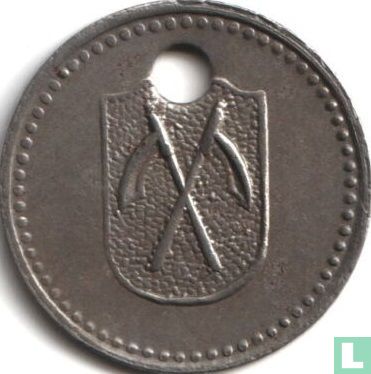 Bad Homburg 10 pfennig 1918 (ijzer - type 2) - Afbeelding 2