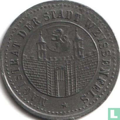 Weissenfels 10 pfennig 1918 (zink - gladde rand) - Afbeelding 2