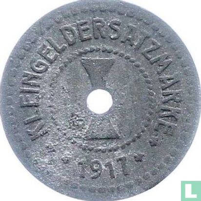 Mühlhausen in Thüringen 5 pfennig 1917 (zink - type 2) - Afbeelding 1