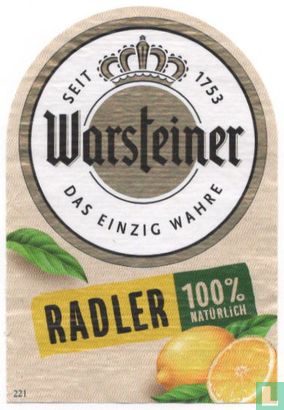 Warsteiner Radler - Image 1