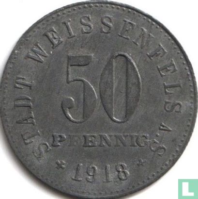 Weissenfels 50 pfennig 1918 (zink) - Afbeelding 1