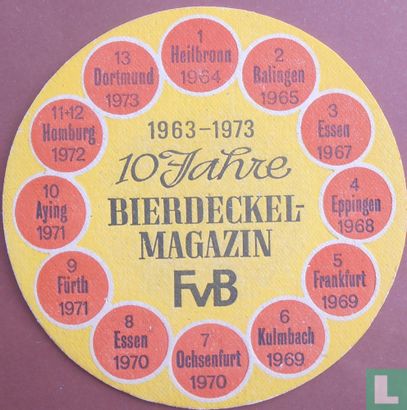 10 Jahre Bierdeckel Magazin - Afbeelding 1