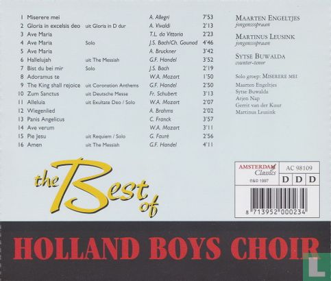 The best of Holland Boys Choir - Afbeelding 2
