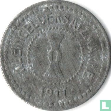 Mühlhausen in Thüringen 5 pfennig 1917 (zink - type 3) - Afbeelding 1