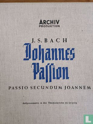 Passio Secundum Joannem (=Johannes Passion) - Afbeelding 1