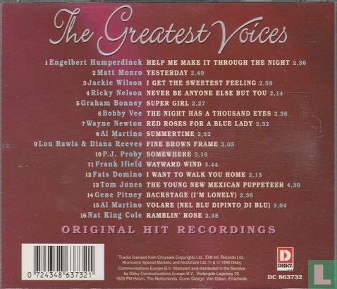 The Greatest Voices CD 3 - Afbeelding 2