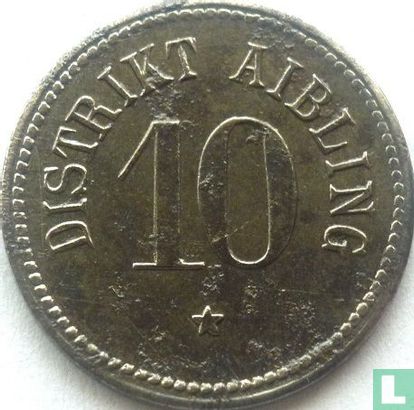 Aibling 10 pfennig (type 2) - Image 1