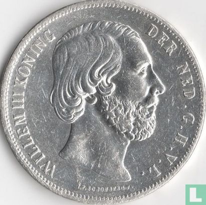 Nederland 2½ gulden 1854 (1854/2) - Afbeelding 2