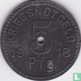 Apolda 5 pfennig 1918 (zink) - Afbeelding 1