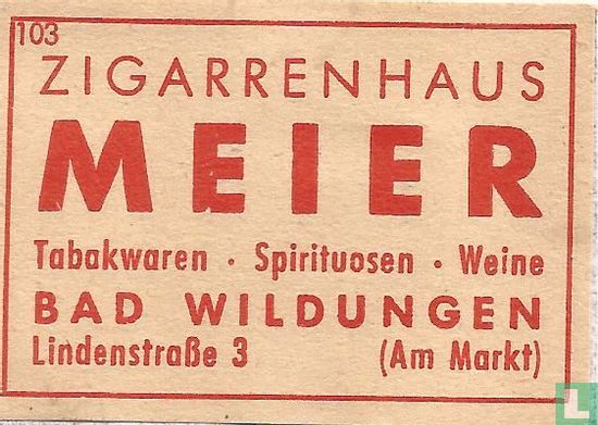 Zigarrenhaus Meier