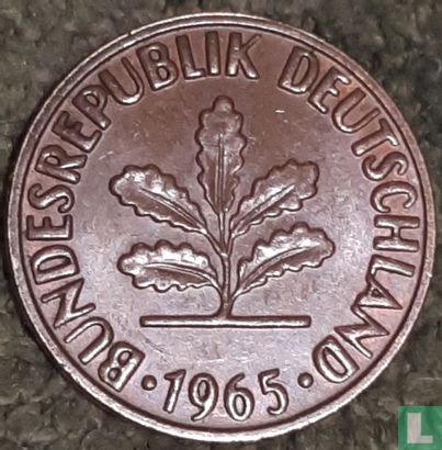Allemagne 2 pfennig 1965 (F) - Image 1