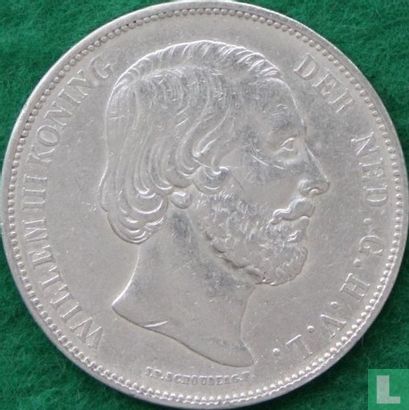 Niederlande 2½ Gulden 1869 - Bild 2