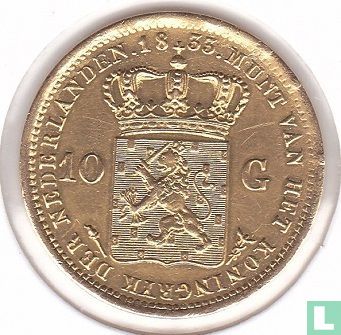 Pays-Bas 10 gulden 1833 - Image 1