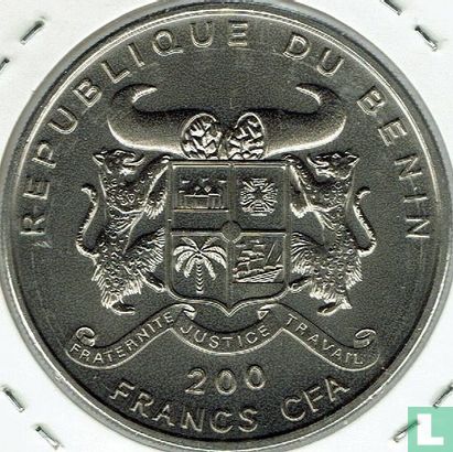 Benin 200 francs 1995 "50th anniversary of the United Nations" - Afbeelding 2