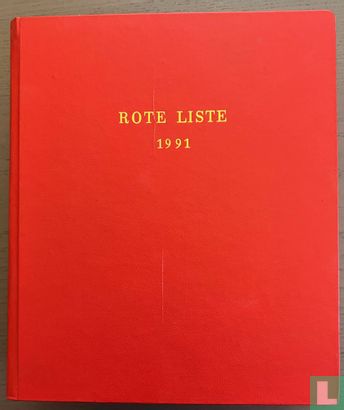 Rote Liste 1991 - Image 1