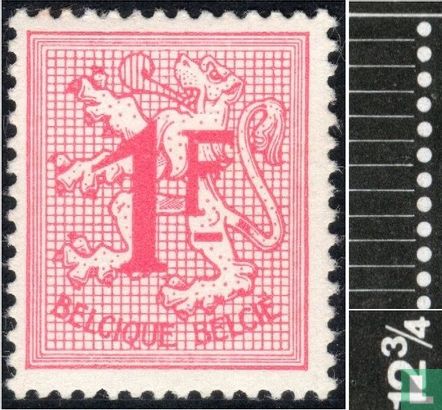 Cijfer op heraldieke leeuw - Afbeelding 2