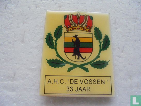 A.H.C. DE VOSSEN  33 JAAR - Image 1
