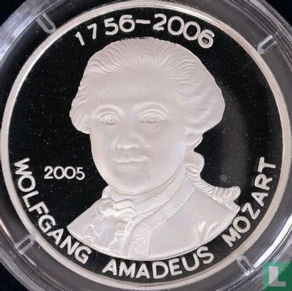Benin 1000 francs 2005 (PROOF - type 1) "250th anniversary Birth of Wolfgang Amadeus Mozart" - Afbeelding 1