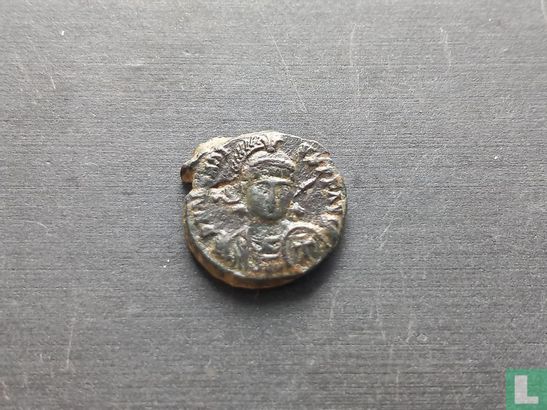 Constantine I, AE Follis, advertentie Londen 310. - Afbeelding 1