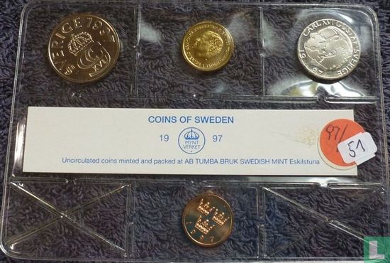Suède coffret 1997 (anglais) - Image 1