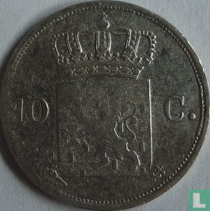 Pays-Bas 10 cent 1822 - Image 2