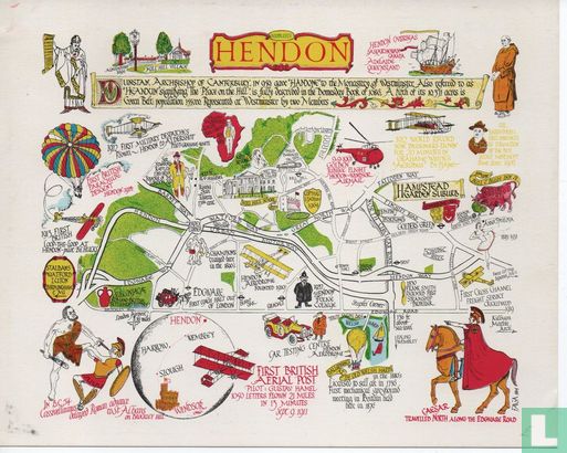 Hendon map - Afbeelding 1