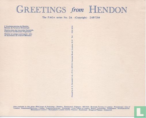 Hendon map - Afbeelding 2