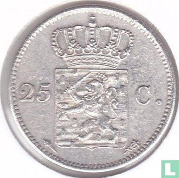 Niederlande 25 Cent 1829 (Hermesstab) - Bild 2