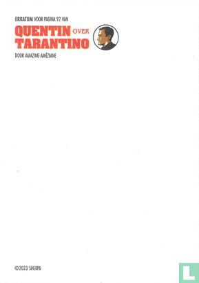 Erratum voor pagina 92 van Quentin over Tarantino - Afbeelding 1