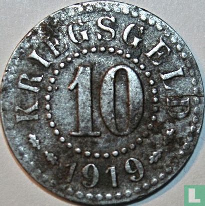 Frankfurt an der Oder 10 Pfennig 1919 (Typ 1) - Bild 1