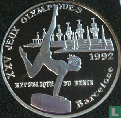 Benin 1000 francs 1992 (PROOF) "Summer Olympics in Barcelona" - Afbeelding 1