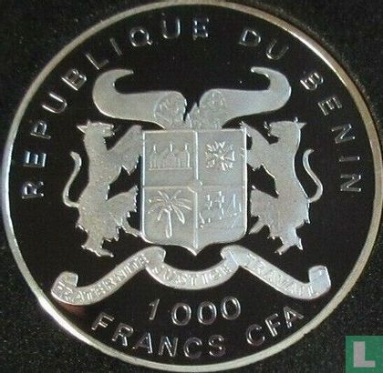 Benin 1000 francs 1992 (PROOF) "Summer Olympics in Barcelona" - Afbeelding 2