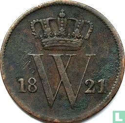 Pays-Bas 1 cent 1821 (B) - Image 1